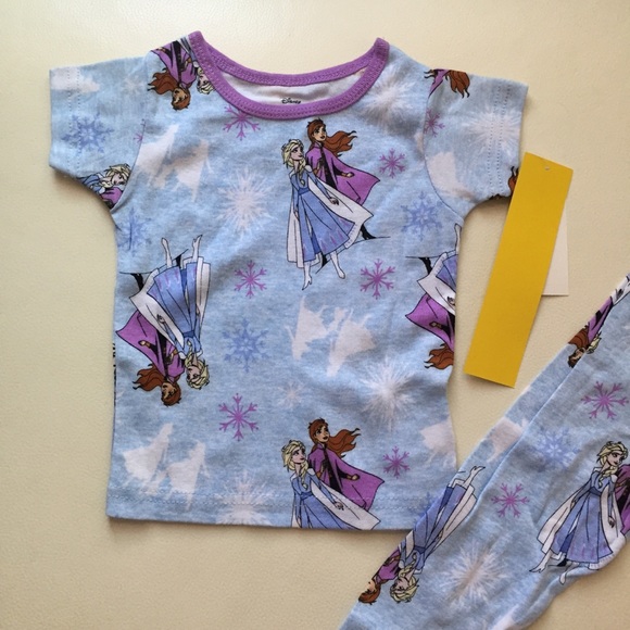 Disney Frozen Elsa Anna Cute Pajama set - Picture 3 of 7